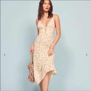 Reformation Montague floral midi dress size US4